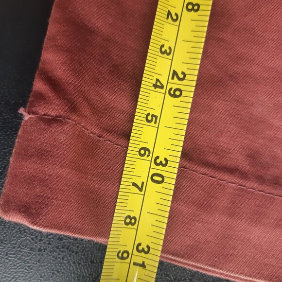 Banana Republic Fulton Skinny Chino 32x32 Burnt Orange Men's Cotton Pants - Picture 7 of 9